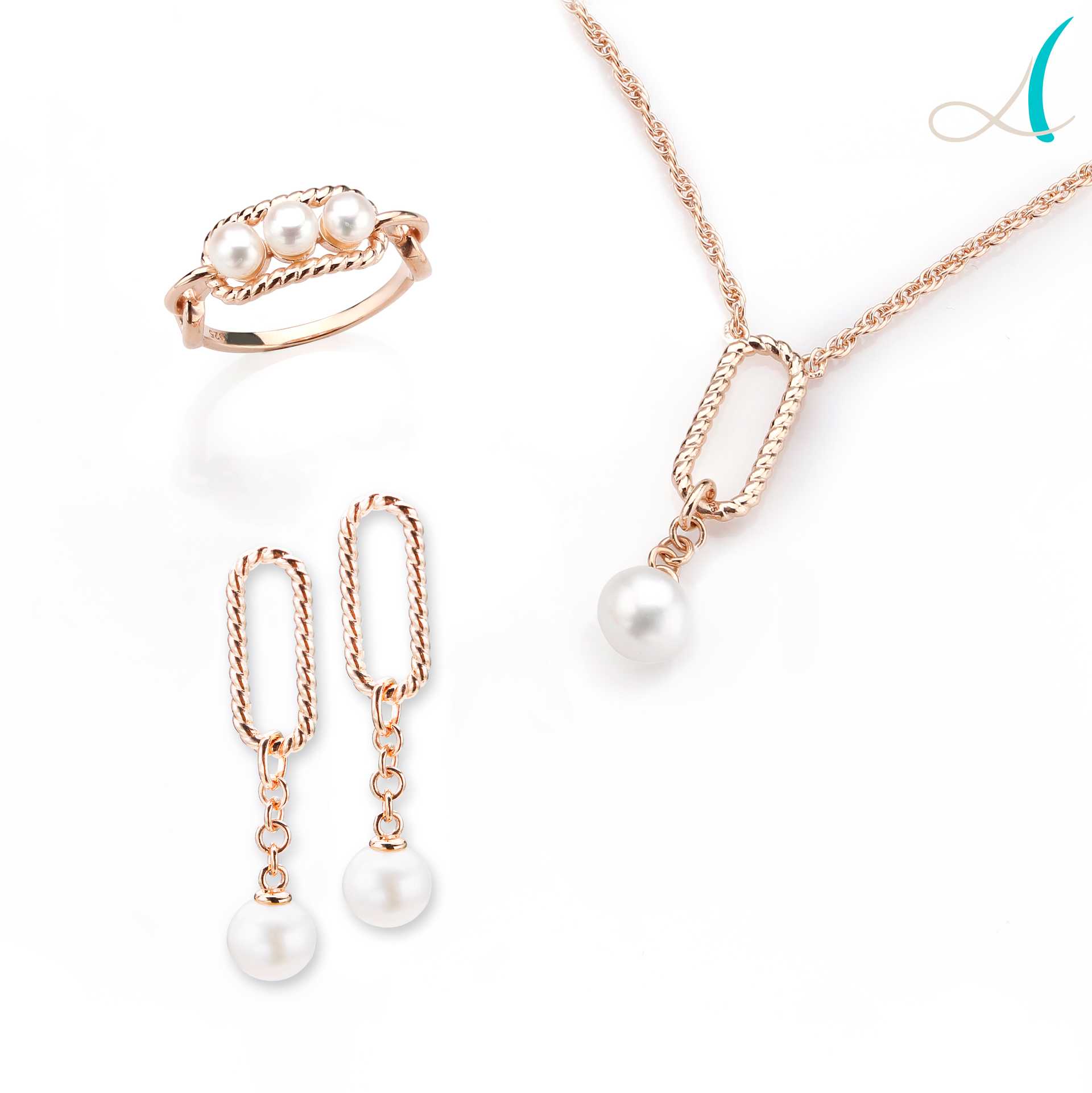 Yellow Gold Freshwater Pearl-Crinkled jewelry manufacturers