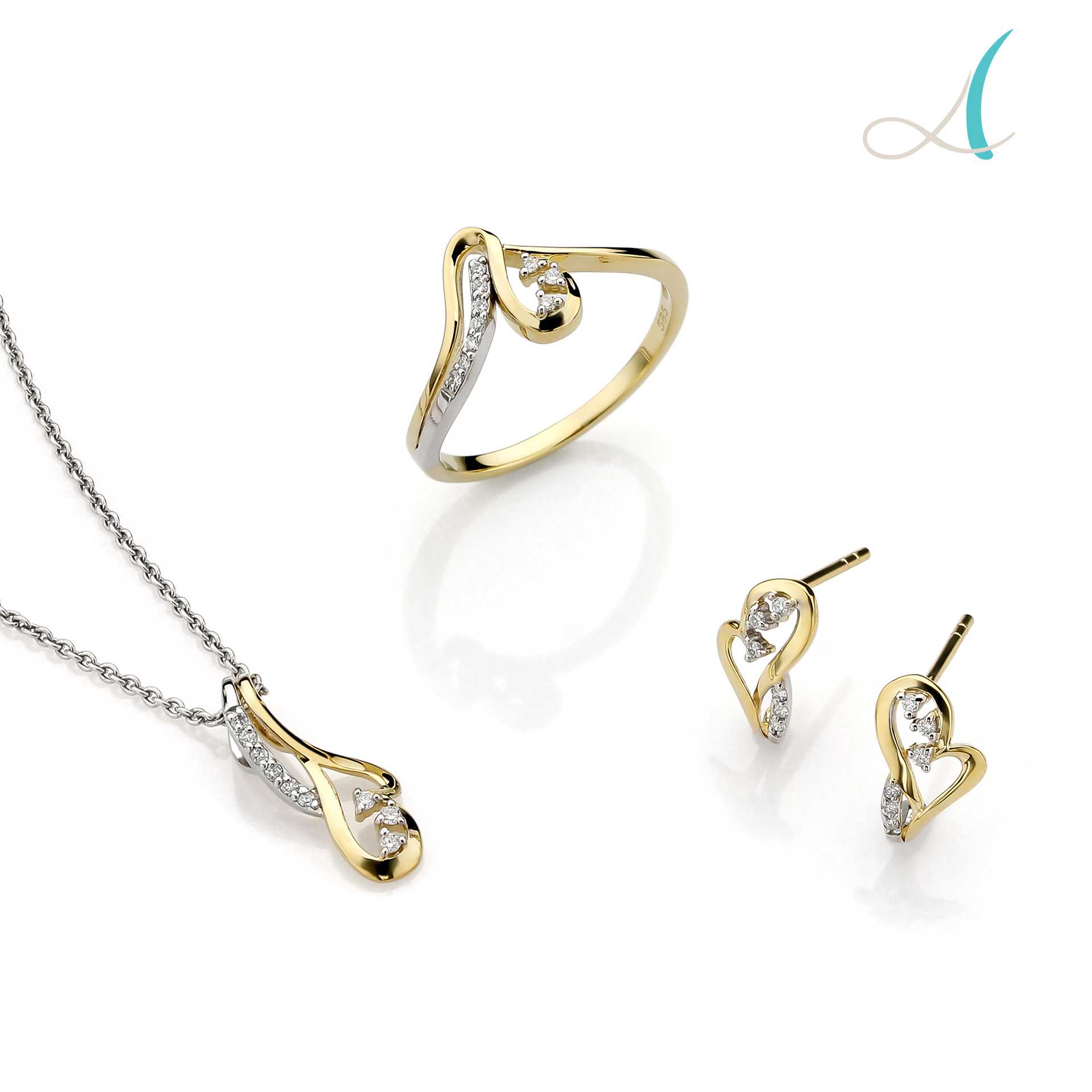 gold diamonique jewelry manufacturers