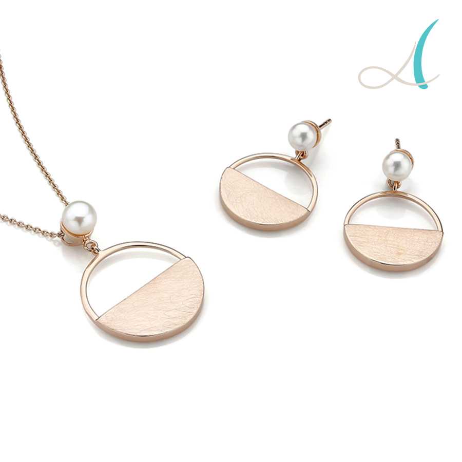 Pink Gold- Freshwater Pearl jewelry manufacturers