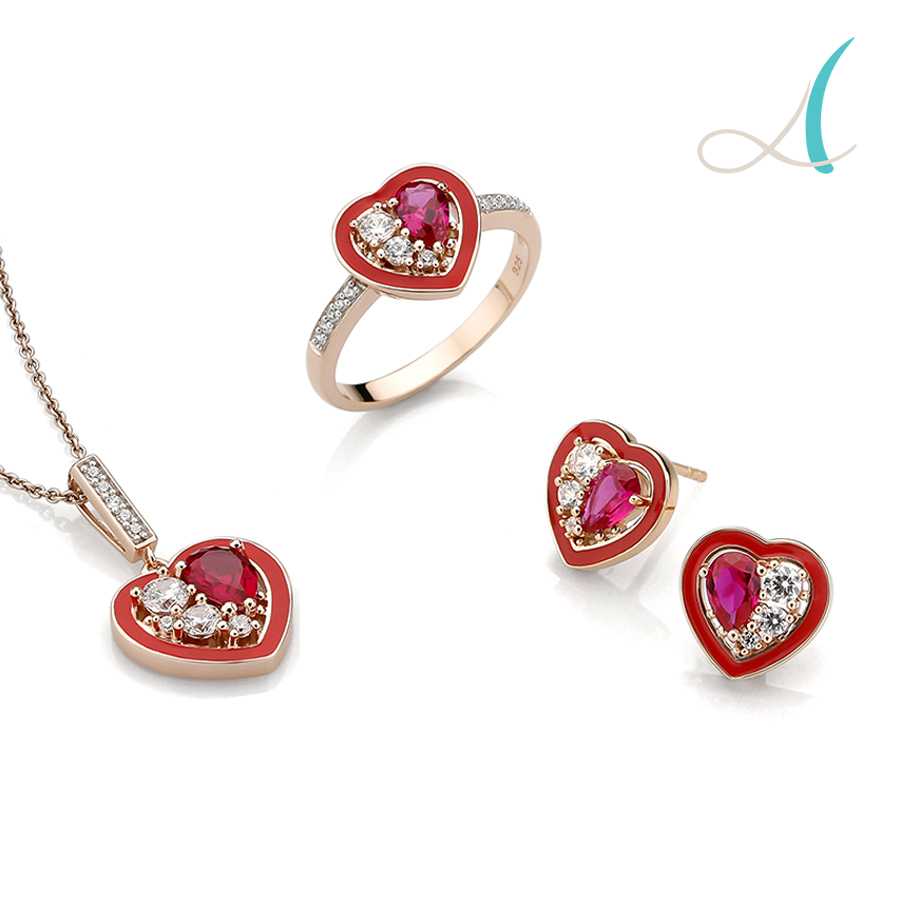 valentines enamel ruby jewelry manufacturers