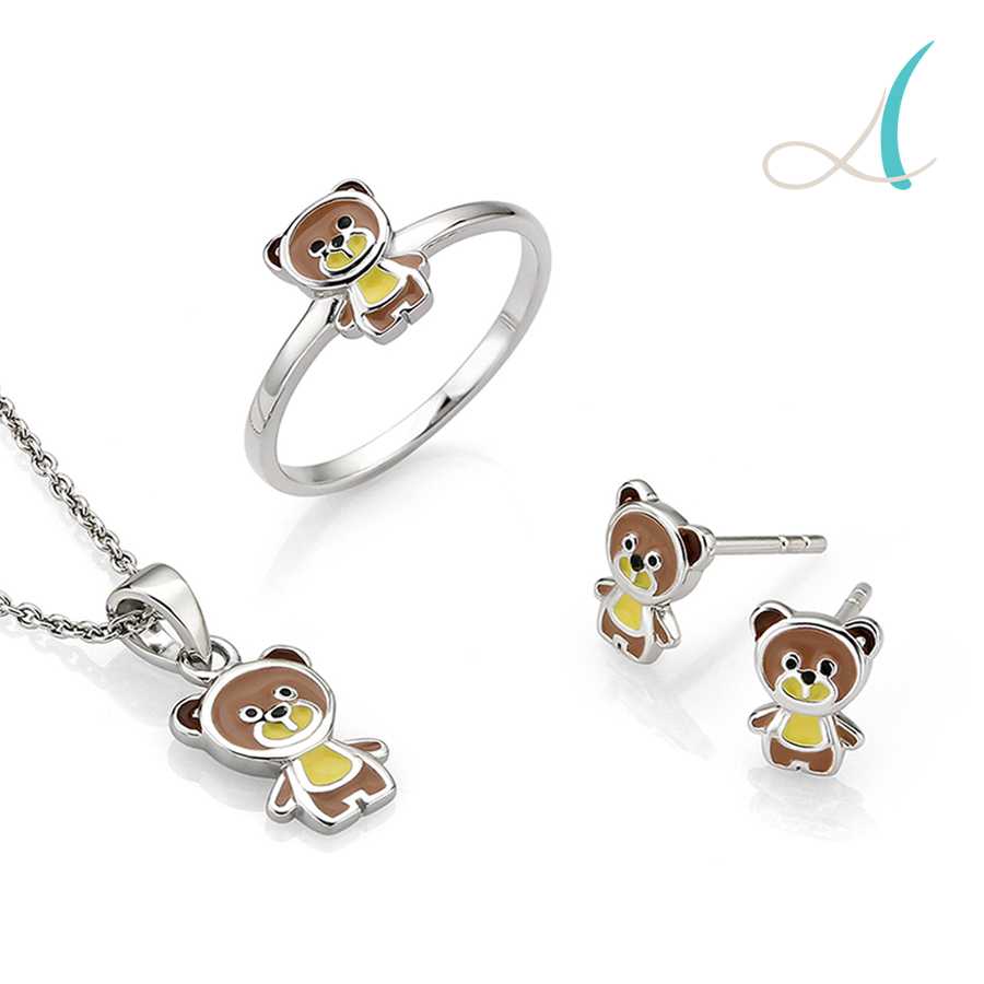 Teddy Bear Enamel jewelry manufacturers
